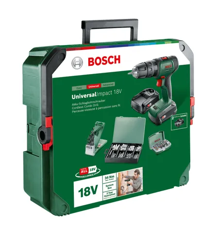 Wiertarko-wkrętarka BOSCH UniversalImpact 18V 06039D4107