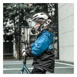 Kask rowerowy dziecięcy Rockbros 10110061005 Kids Helmet ti-white/black