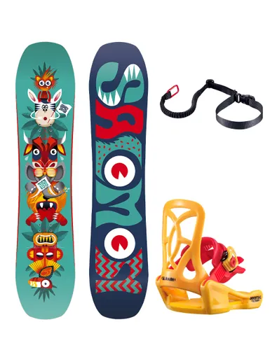 Zestaw snowboardowy Salomon Team Package (deska + wiązania) - Długość (cm) - 100