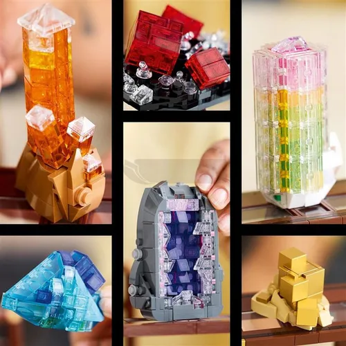 LEGO IDEAS 21362 KOLEKCJA MINERAŁÓW zestaw klocków kolekcjonerski