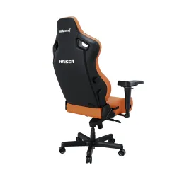 Fotel Anda Seat Kaiser 4 XL Gamingowy do 200kg Skóra Eco Pomarańczowy