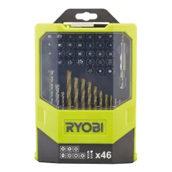 Ryobi RAK46MİXC Matkap Ucu ve Bit Seti (46 adet)