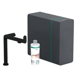 Bateria HANSGROHE Aqittura M91 76837670 z filtrem Czarny mat