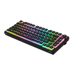 Klawiatura mechaniczna Savio Phenix Gateron Yellow Pro Pudding Czarny