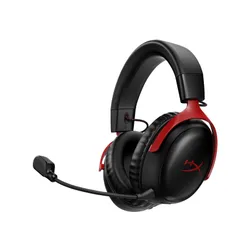 Słuchawki bezprzewodowe z mikrofonem HyperX Cloud III Wireless Nauszne Czarno-czerwony