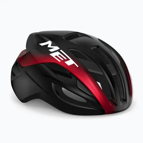Kask rowerowy MET Rivale II Mips black/ red metallic glossy