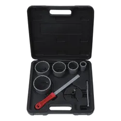 Zestaw otwornic DEDRA DED1519 z pilnikiem (5 sztuk)