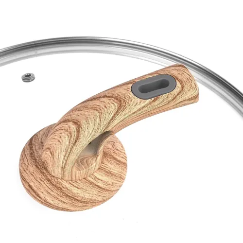 Garnek granitowy typu stone z pokrywką Konighoffer Fegato 6,2 l