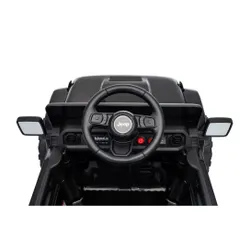 Auto Na Akumulator Jeep Rubicon 2X200W 24V Eva Skóra LED Pilot Radio MP3