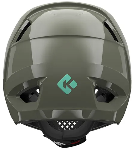 Kask rowerowy LAZER Chase KinetiCore Zielony mat Full Face (rozmiar S)
