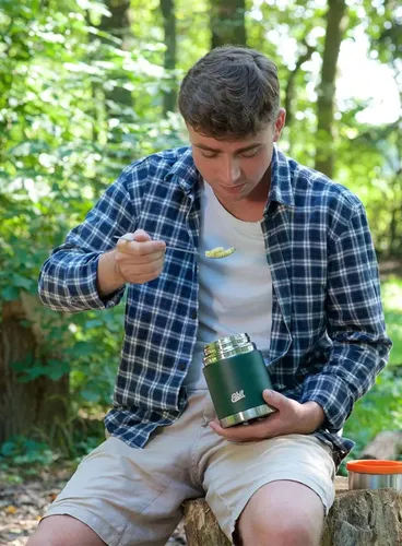 Termos obiadowy Esbit Sculptor Food Jug 0,75L - forest green