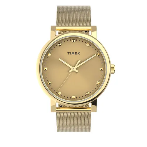 Timex Originals Saatler TW2U05400 Gold / Gold