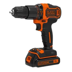 Akülü Matkap Black &amp; Decker BDCHD18KB 18 V 2x1.5 Ah pil