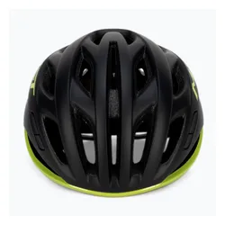 Kask rowerowy MET Estro Mips black/lime yellow metallic matt glossy