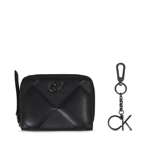 Подарочный набор Calvin Klein CK Quilt Wallet Md / Key Chain K60k611329 CK Black BAX