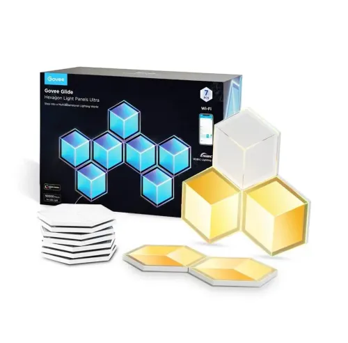 Panel LED Govee Glide Hexagon 7-pak