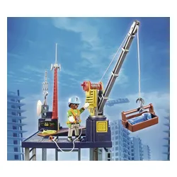 Vinçli Playmobil inşaat alanı (70816)