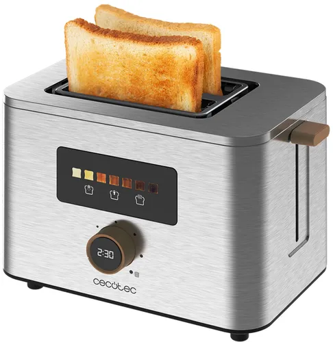 Toster CECOTEC Touch&Toast Double Upright Inox