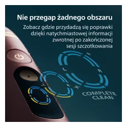 Szczoteczka soniczna PHILIPS Sonicare DiamondClean 9900 Prestige HX9813/95 Różowy