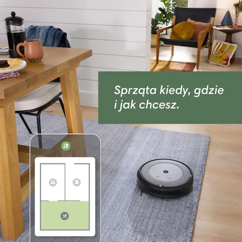 Робот-пылесос iRobot Roomba I5 + станция очистки создание карты комнаты 70 дБ