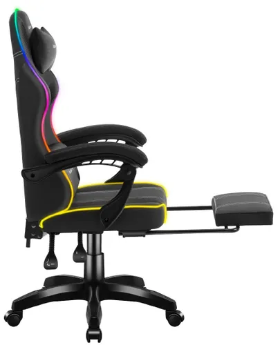 Fotel HUZARO Force 3.7 RGB Czarny