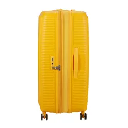 Walizka duża XL American Tourister SoundBox 80cm - golden yellow