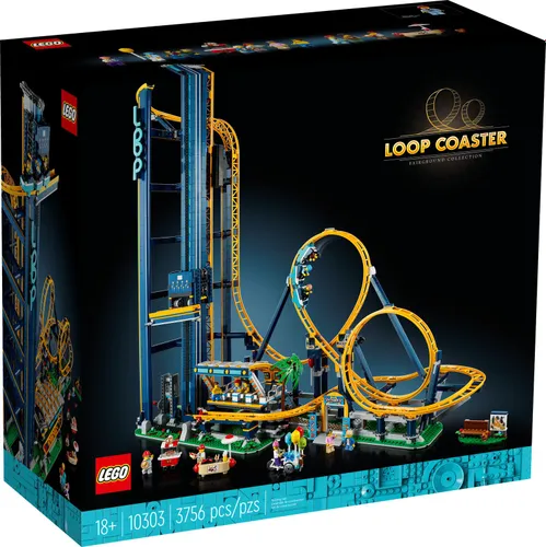 Конструктор Lego 10303 Creator Expert - Американские горки с мёртвой петлёй