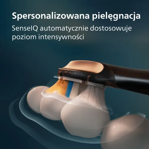 Szczoteczka soniczna PHILIPS Sonicare DiamondClean 9900 Prestige HX9813/92 Czarny