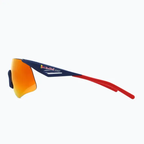 Okulary przeciwsłoneczne Red Bull SPECT Mark blue/brown with red orange mirror
