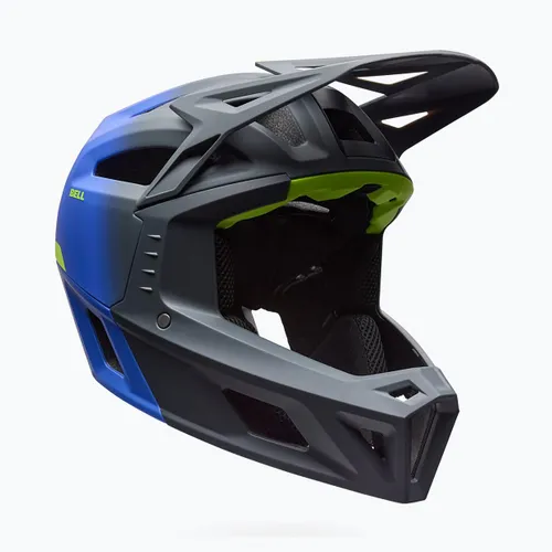 Kask rowerowy Bell Full-Air MIPS grid electric blue
