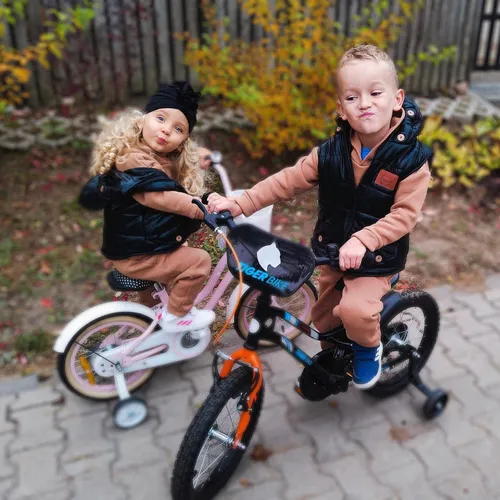 Rower dziecięcy SUN BABY Tiger Bike 16 cali dla chłopca Czarny