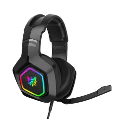 Słuchawki przewodowe z mikrofonem Onikuma K10 Nauszne Czarny