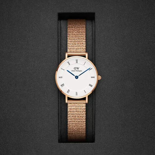 Часы Daniel Wellington Petite Roman Numerals Melrose DW00100681 Золото