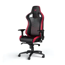 Fotel Noblechairs EPIC MouseSport Edition Gamingowy do 120kg Skóra ECO Czarno-czerwony