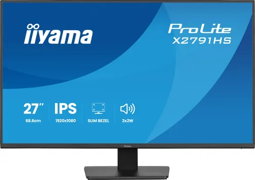 Monitor IIYAMA ProLite X2791HS-B1 27" 1920x1080px IPS 120Hz 1 ms [MPRT]
