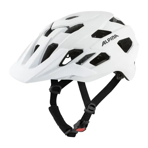 Kask rowerowy Alpina Anzana darksilver/black/red gloss