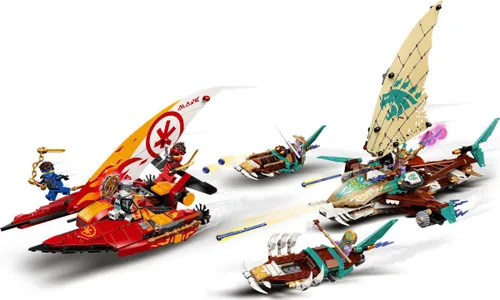 Конструктор Lego Ninjago морская битва катамаранов (71748)