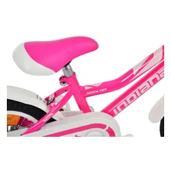 Rower dziecięcy INDIANA Roxy Kid 12 cali dla dziewczynki Różowy