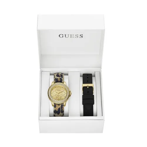 Часы Guess Crown Jewel GW0660L2 коричневый