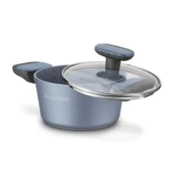 Garnek na indukcję non stick z pokrywką Starke Pro Double 1,45 l