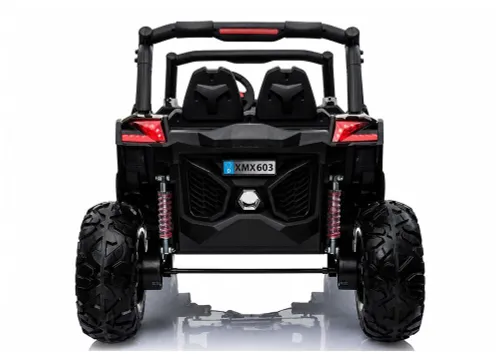 Auto Na Akumulator Dla 2 Dzieci Jeep Xmx603 Buggy 4X4 Pilot Skóra Eva LED MP3
