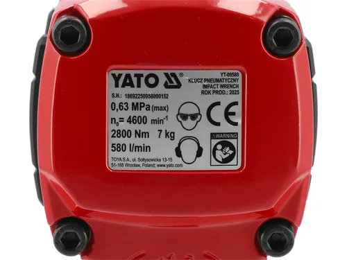 Klucz udarowy 3/4" Yato YT-09580