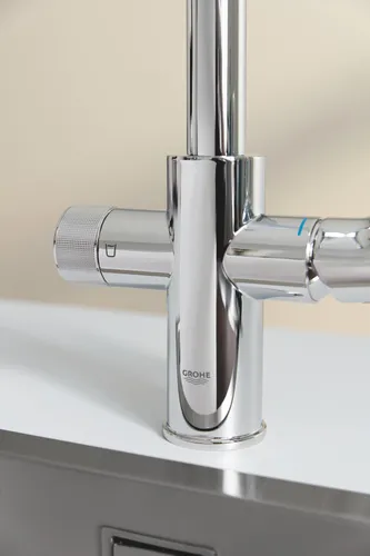 Bateria GROHE Blue Pure BauCurve 30580000 Chrom