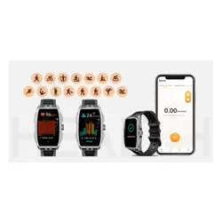Smartwatch IMIKI Master Band Srebrny