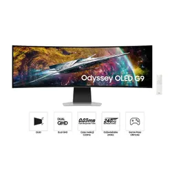 Monitor Samsung Odyssey OLED G9 S49CG950SU 49" 5K OLED 240Hz 0,03ms Zakrzywiony Gamingowy