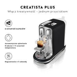 Капсульная кофемашина Sage Nespresso Creatista Plus SNE800BTR