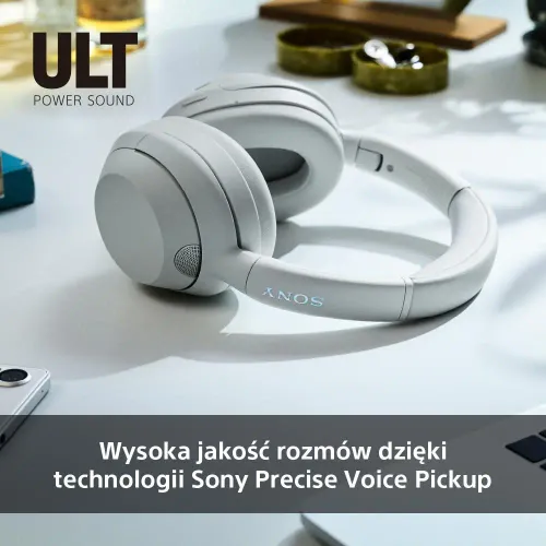 Słuchawki bezprzewodowe Sony ULT Wear WH-ULT900NB Nauszne Bluetooth 5.2 Czarny