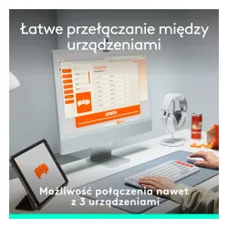 Klawiatura membranowa Logitech POP Icon Keys Różowy