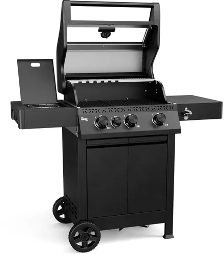 Grill gazowy KOLER Krone Compact Czarny 15.5 kW 60 x 46 cm