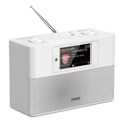 Radioodbiornik Kenwood CR-ST200S-W Radio FM DAB+ Internetowe Wi-Fi Bluetooth Biały